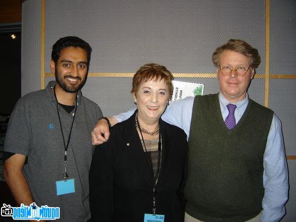 Cullen Murphy with her colleagues Kay Craddock and Waleed Aly