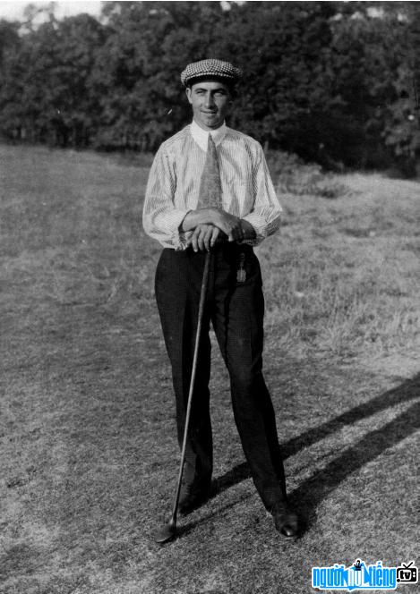 Walter Hagen the legendary American golfer