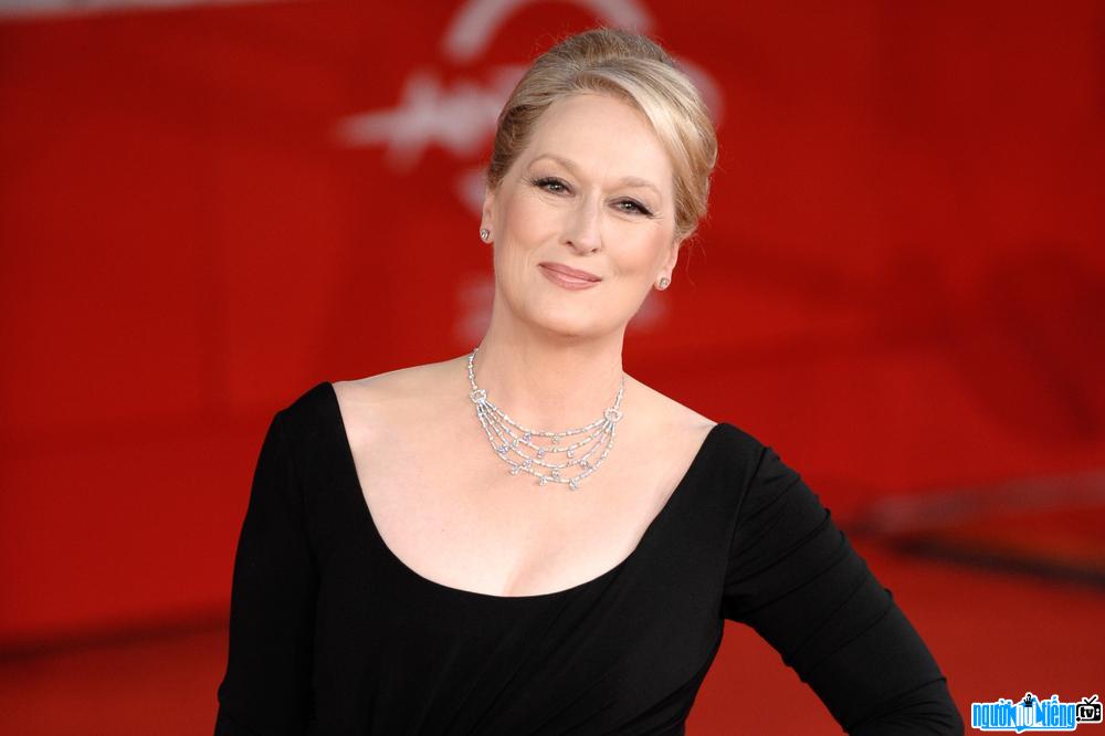 Hình ảnh diễn viên Meryl Streep tại một sự kiện
