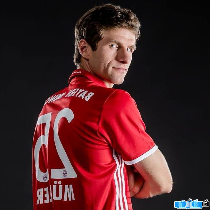 Thomas Muller Football Player Portrait