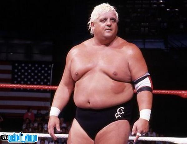 Athlete Dusty Rhodes photo in the ring