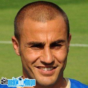 Một hình ảnh chân dung của Cầu thủ bóng đá Fabio Cannavaro