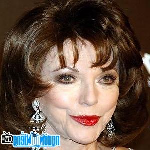 A new picture of Joan Collins- Famous London-British TV Actress