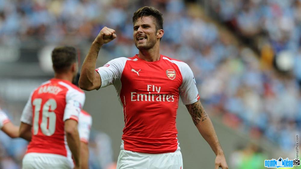 A new photo of Olivier Giroud soccer player