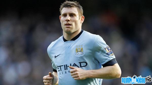 James Milner Player Portrait while playing on the pitch