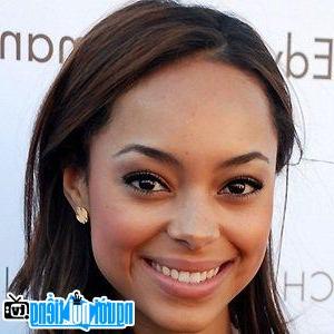 One Foot Picture Portrait of TV Actress Amber Stevens West