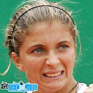 A new photo of Sara Errani- famous tennis player from Bologna- Italy