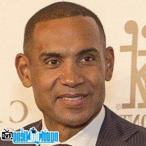 A Portrait Picture of Grant Hill Basketball Player