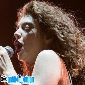 A Portrait Picture Of Pop Singer Lorde