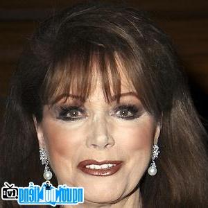 A new picture of Jackie Collins- Famous London-British Novelist