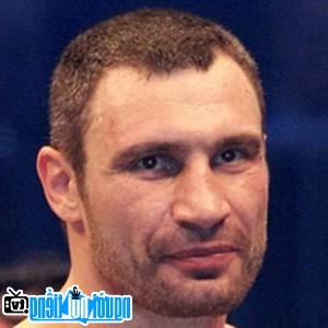 A portrait of boxer Vitali Klitschko