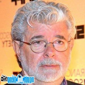 A portrait picture of Director George Lucas