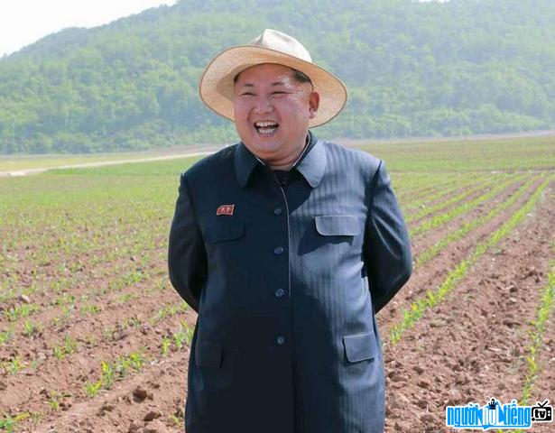 Portrait of World Leader Kim Jong-un