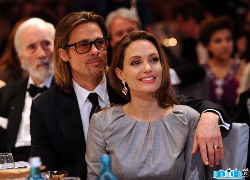 Angelina Jolie and Brad Pitt before divorce