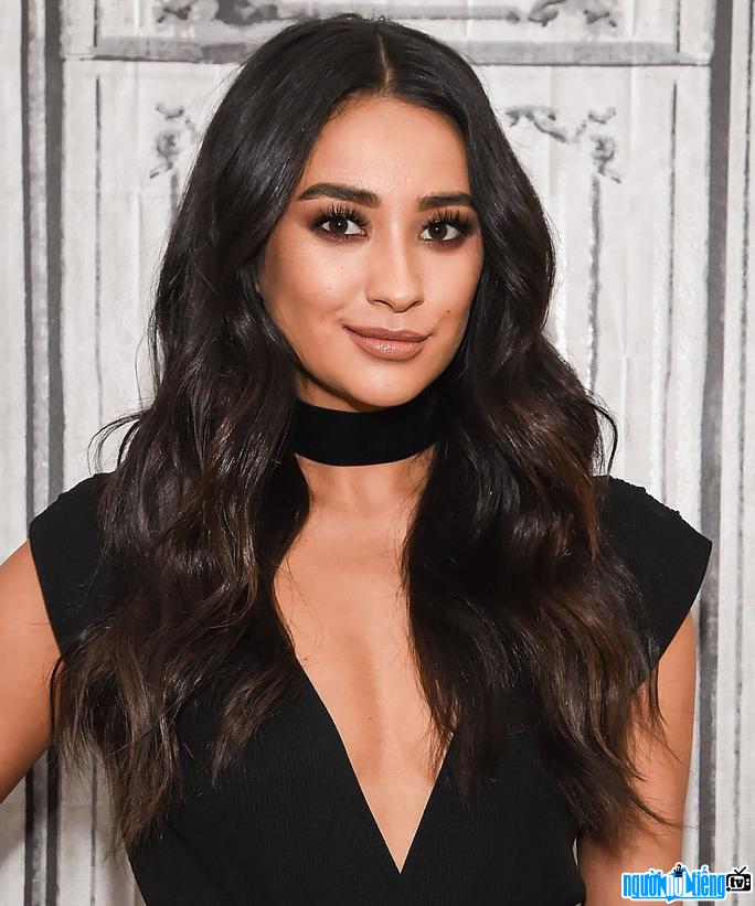 Shay Mitchell shows off her sexy bust