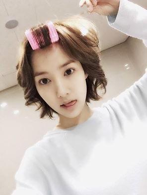 Hình ảnh selfie của diễn viên Park Min-young