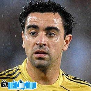 A Portrait Picture Of Xavi Soccer Player