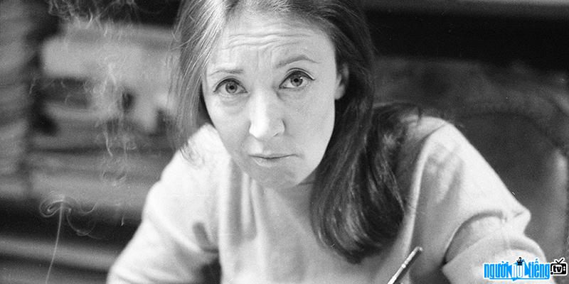 Oriana Fallaci recipient of the prestigious Golden Ambrogino award