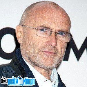 A portrait picture of Rock Singer Phil Collins