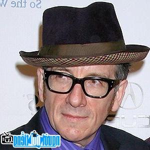 A new photo of Elvis Costello- Famous London-UK Rock Singer