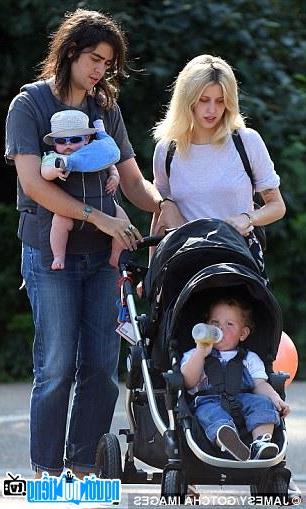 Peaches Geldof is happy with her small family