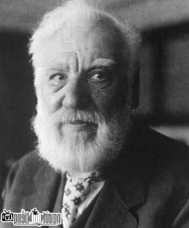 A portrait of Inventor Alexander Graham Bell