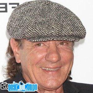 Latest Picture of Rock Singer Brian Johnson