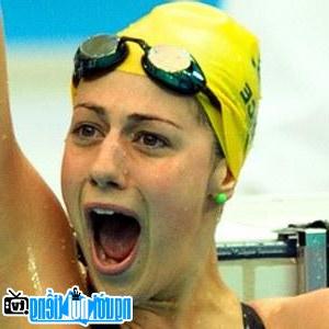 A new photo of Stephanie Rice- the famous swimmer in Brisbane- Australia