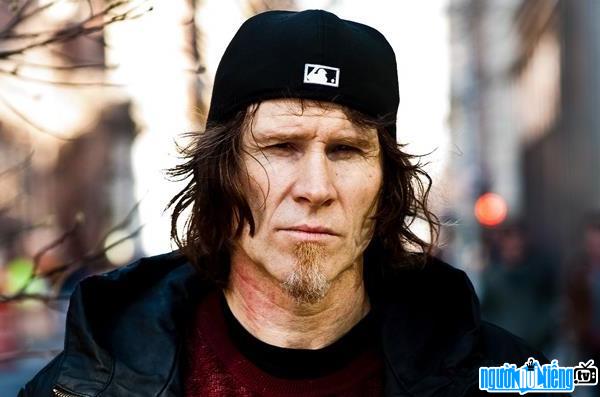 Picture of singer Mark Lanegan's daily life