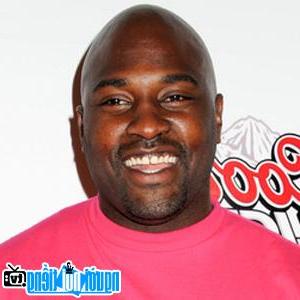 A portrait of the Commentator sportsman Marcellus Wiley