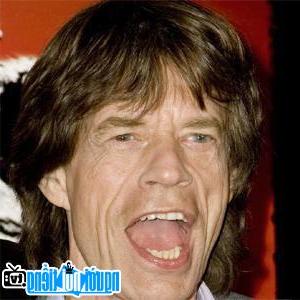 Portrait of Rock Singer Mick Jagger