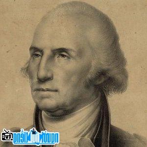 A portrait of US President George Washington