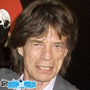 Một hình ảnh chân dung của Ca sĩ nhạc Rock Mick Jagger