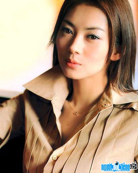 Close-up of beautiful dreamlike beauty of actress Misaki Ito