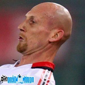 A Portrait Picture of Jaap Stam Soccer Player