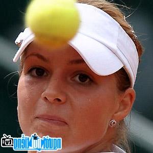 A new photo of Maria Kirilenko- famous tennis player in Moscow-Russia
