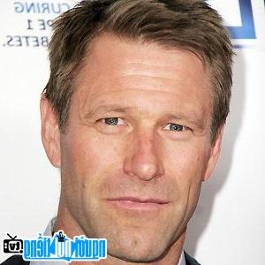 A New Picture of Aaron Eckhart- Famous Actor Cupertino- California