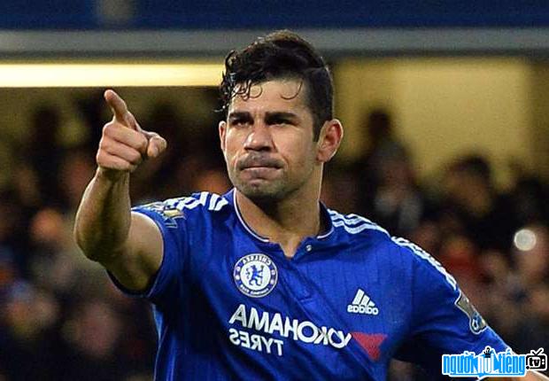 Diego Costa's picture - aggressive player