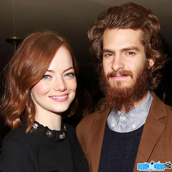 Photo actor Andrew Garfield and his ex-girlfriend