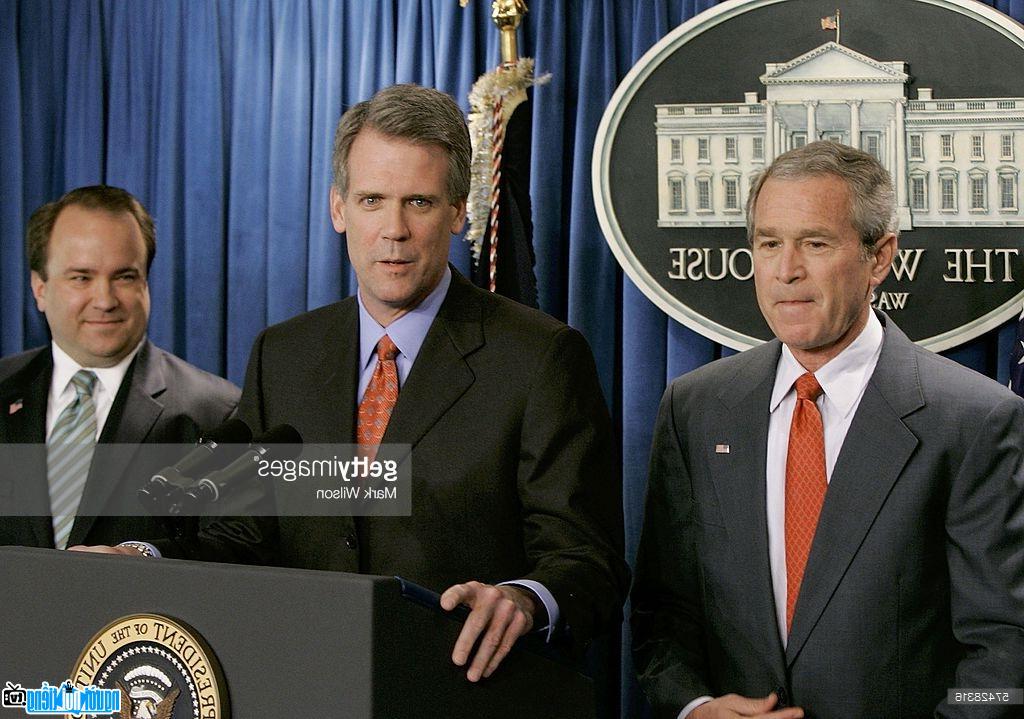 Tony Snow at the White House Inauguration