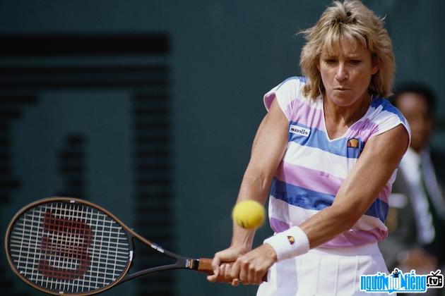  Chris Evert talented and beautiful tennis player
