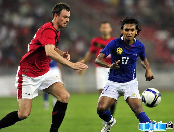 Mohd Image. Amri Yahyah on the pitch