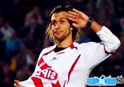 Image of Ibrahim Said celebrating victory on the pitch