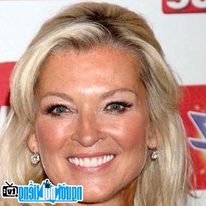 A new picture of Gillian Taylforth- The famous British Opera Female