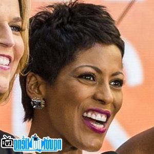 A portrait picture of TV presenter picture of Tamron Hall