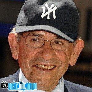 A portrait of baseball player Yogi Berra
