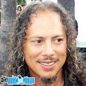 A Portrait Picture of Guitarist Kirk Hammett