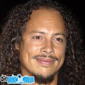 Photo portrait of Kirk Hammett