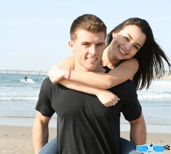 Aaron Van Wormer and his girlfriend Vanessa Merrell