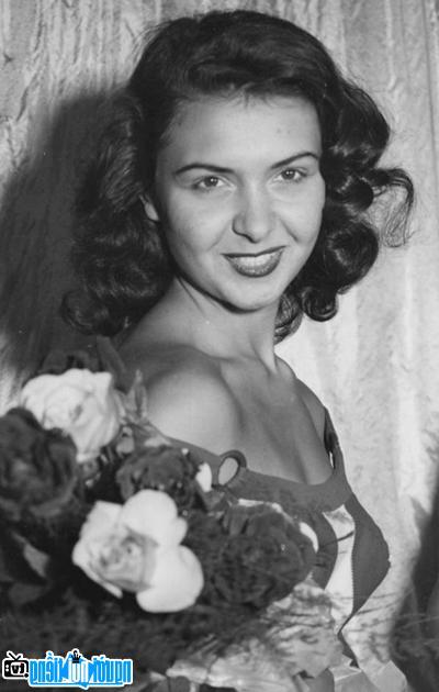 A beautiful photo of Denise Perrier- the famous Miss Aix-en-Provence- France